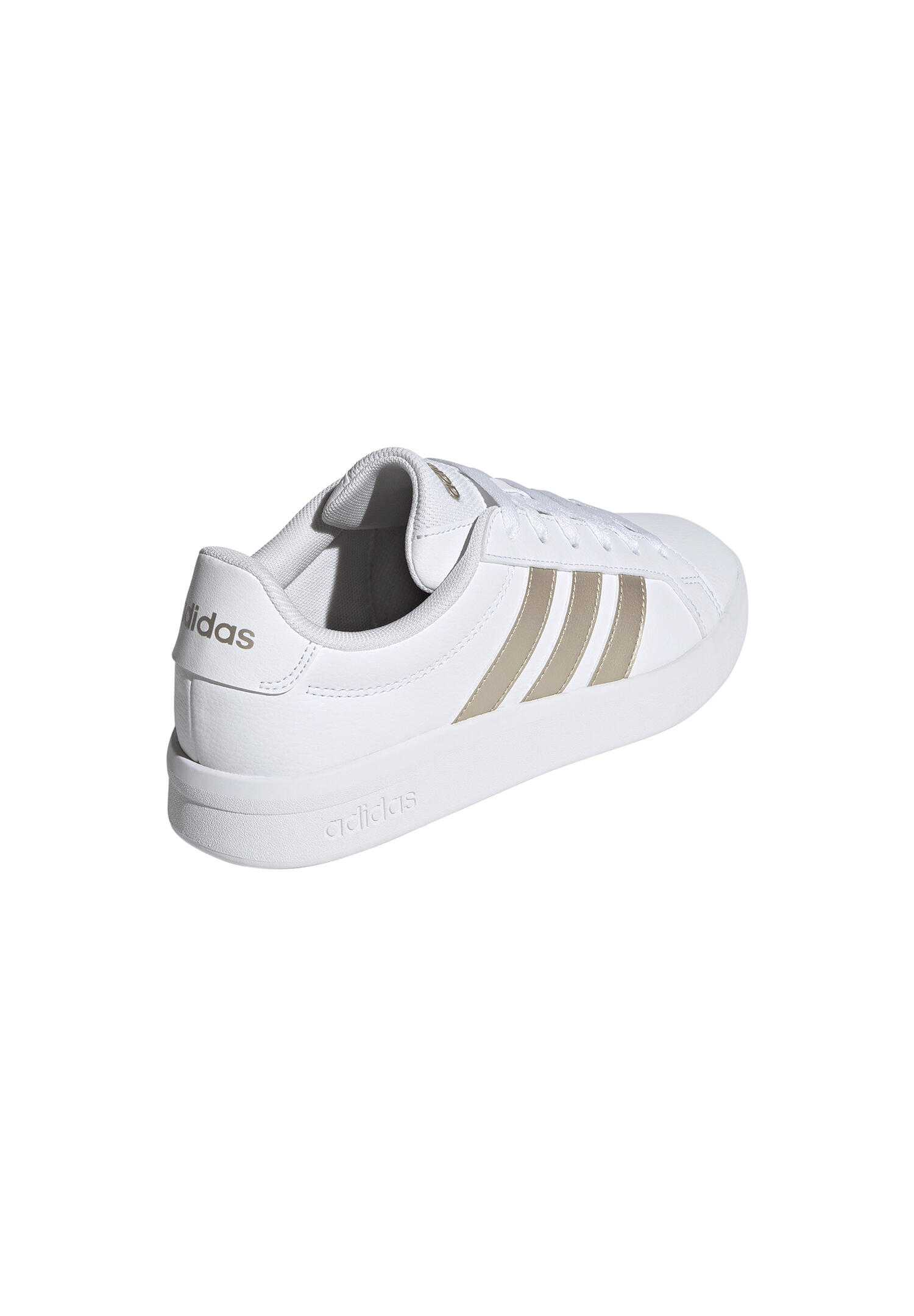 Adidas GRAND COURT BASE 3.0 Damen Sneaker Frauen Freizeitschuh HQ0094 weiß/gold 3/7