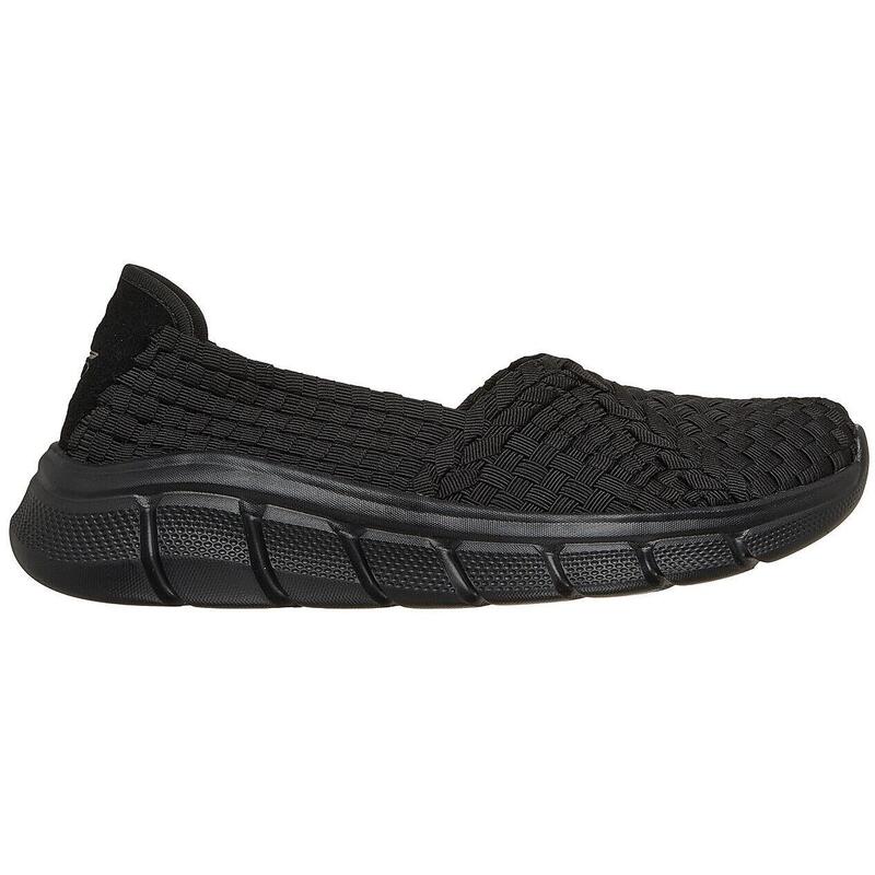 Balerini femei Skechers Bobs B Flex - Flex Web, Negru