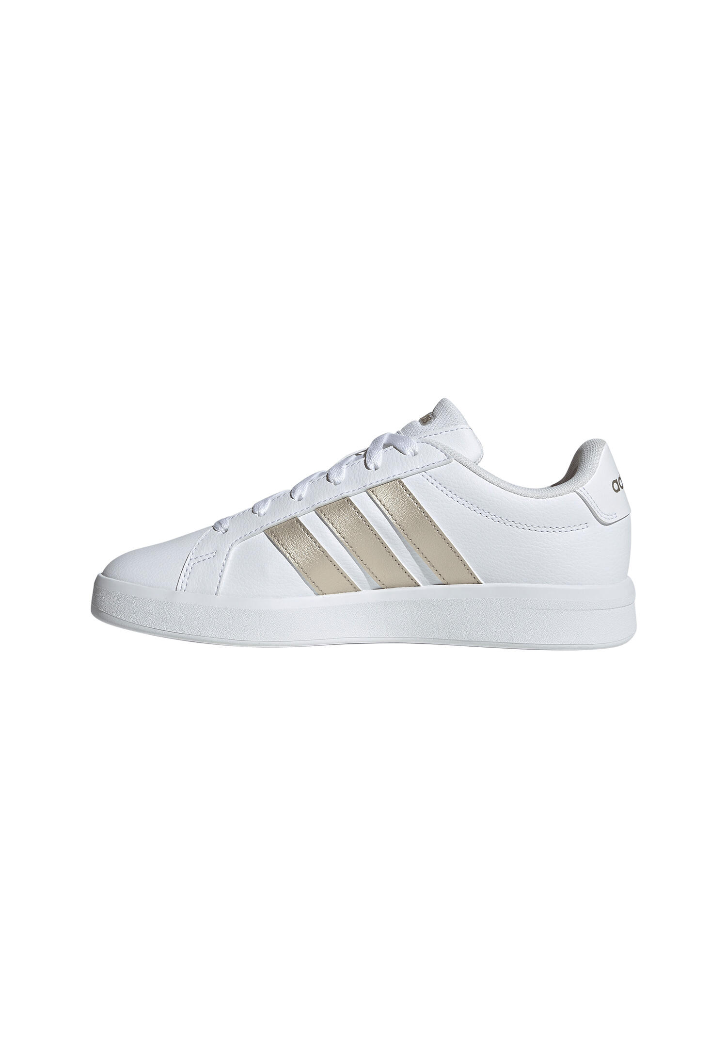 Adidas GRAND COURT BASE 3.0 Damen Sneaker Frauen Freizeitschuh HQ0094 weiß/gold 2/7