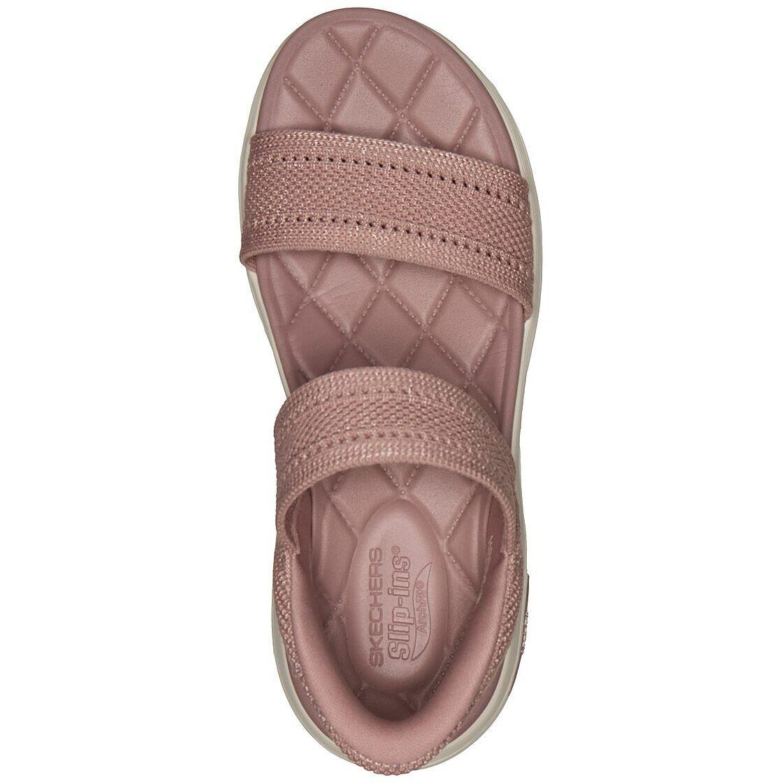 Sandalias Skechers Go Walk Arch Fit 2.0 Sandal -, Púrpura, Mujer 2/5
