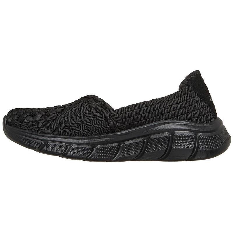Balerini femei Skechers Bobs B Flex - Flex Web, Negru