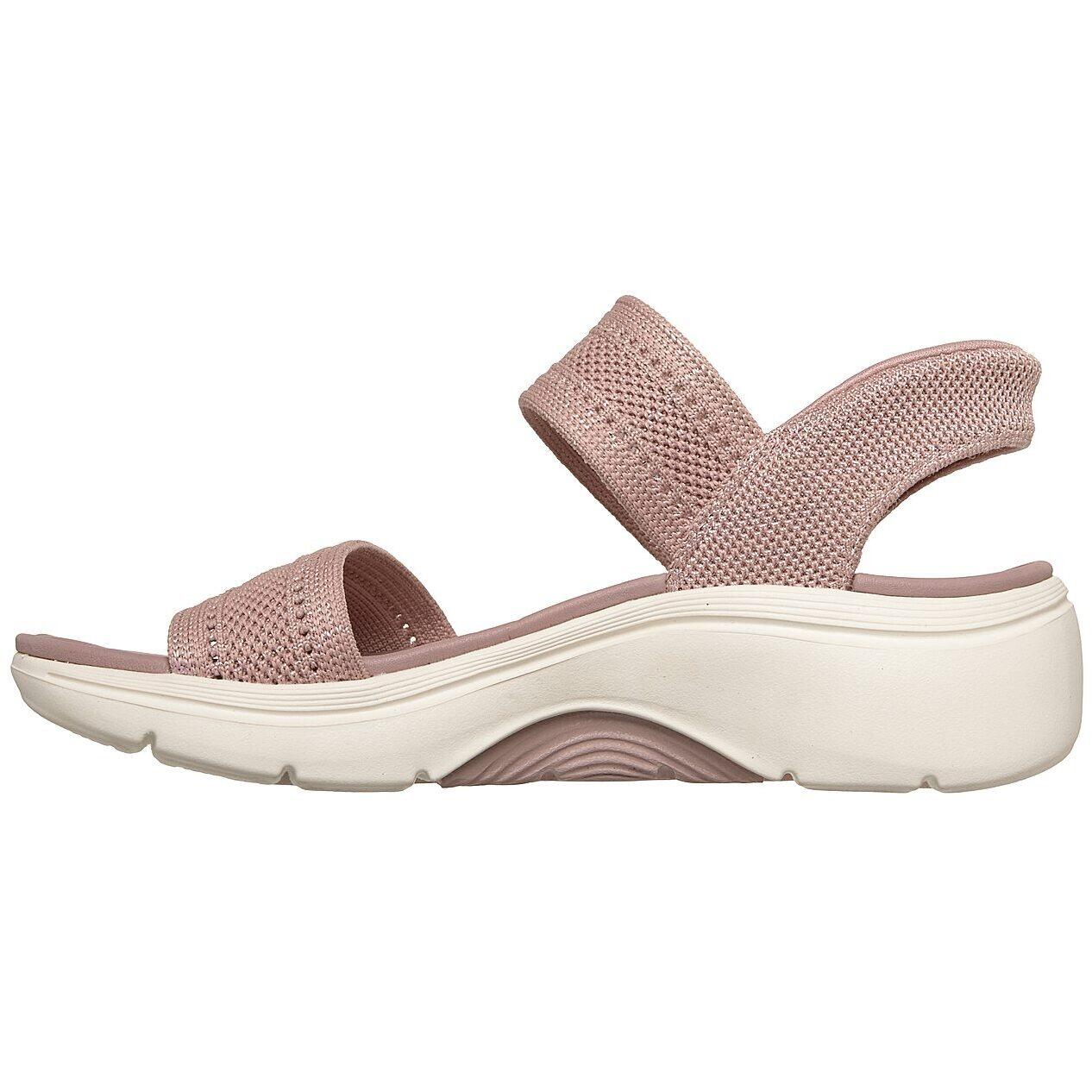 Sandalias Skechers Go Walk Arch Fit 2.0 Sandal -, Púrpura, Mujer 5/5