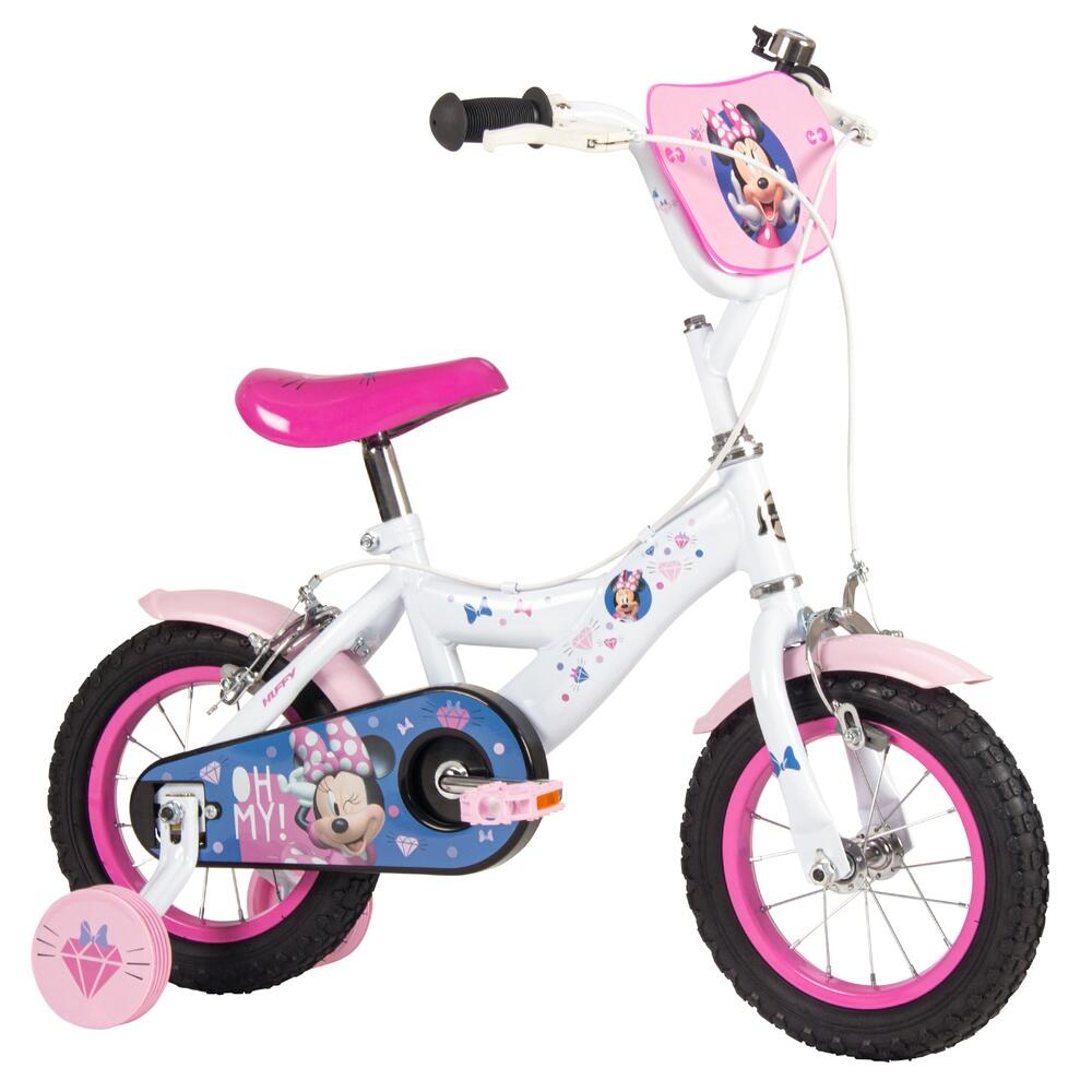 Disney Minnie Kugellager-Fahrrad für Kinder 12 Zoll – Fahrrad mit Stützrädern 2/6