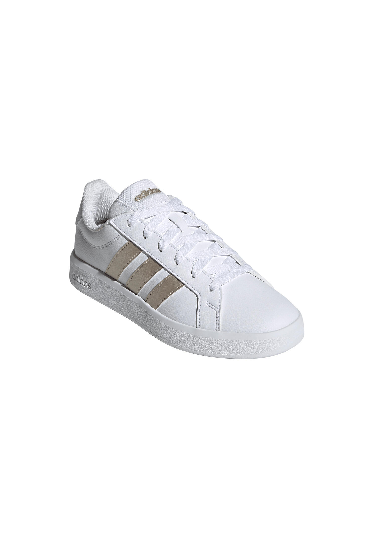 Adidas GRAND COURT BASE 3.0 Damen Sneaker Frauen Freizeitschuh HQ0094 weiß/gold 1/7
