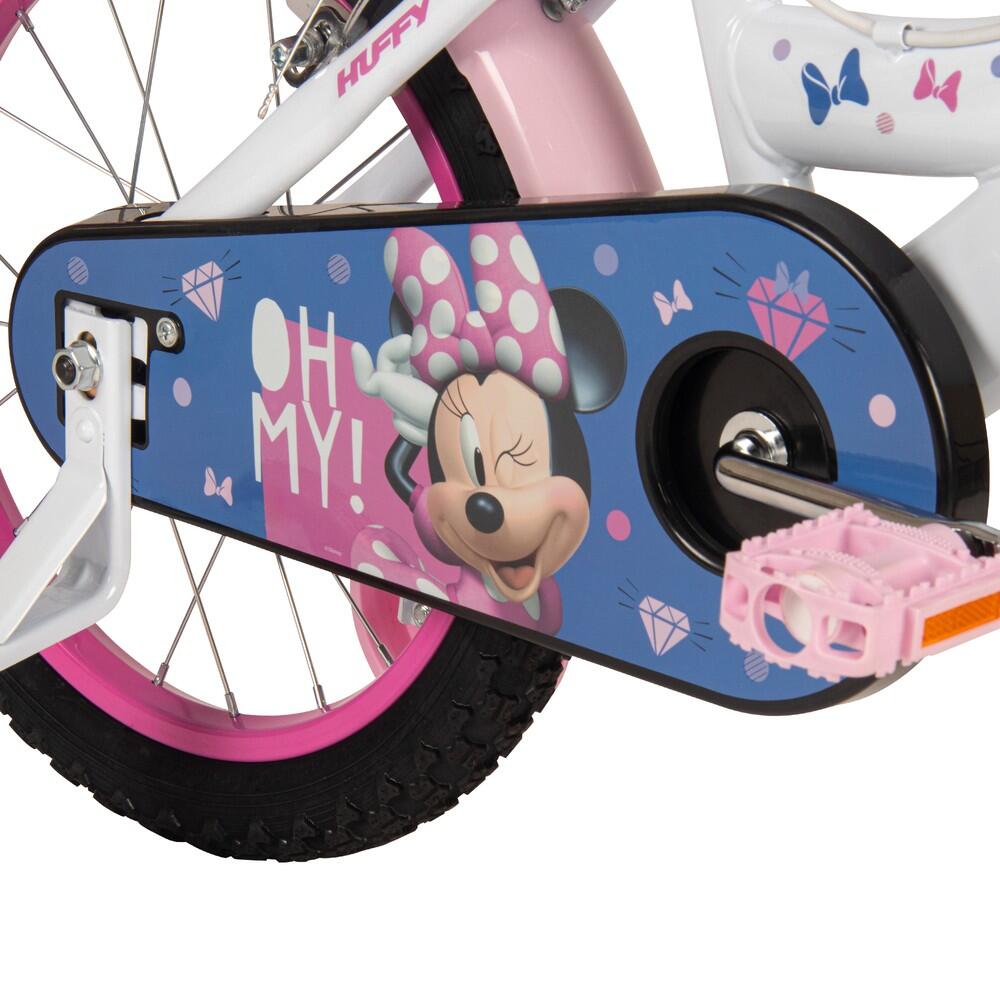 Disney Minnie Kugellager-Fahrrad für Kinder 16 Zoll – Fahrrad mit Stützrädern 4/6