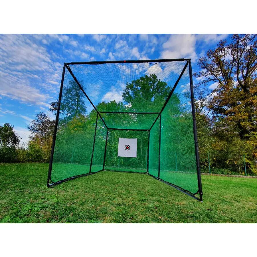 Cage de golf - 6 x 3 x 3 m (Ouverture sur le côté de 3m) PowerShot 3/4