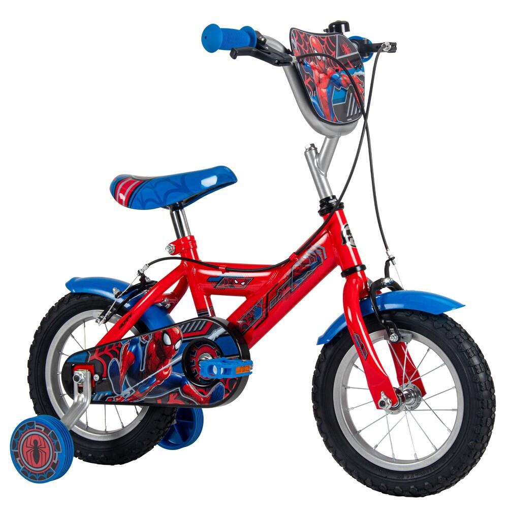 Spider-Man Ball-Bearing Bicycle for Children 12 inch – Bike with Training Wheels