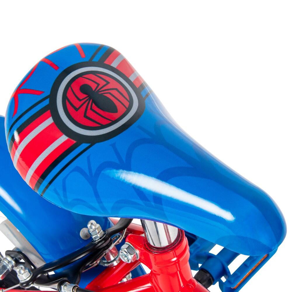 Spider-Man Bicicleta de bolas para niños 12 pulgadas – Bici con ruedas estabiliz 6/6