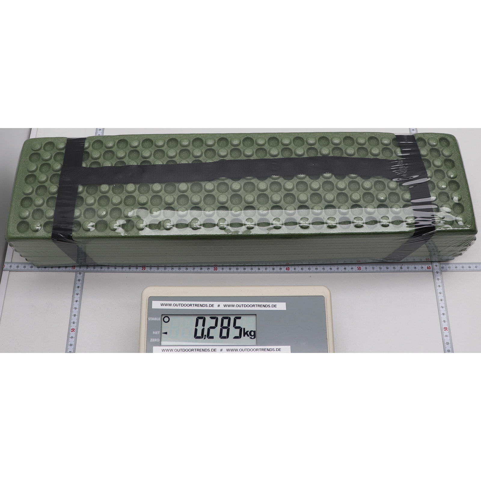 XPE Matte Isomatte Faltbar grün-grau 4/4