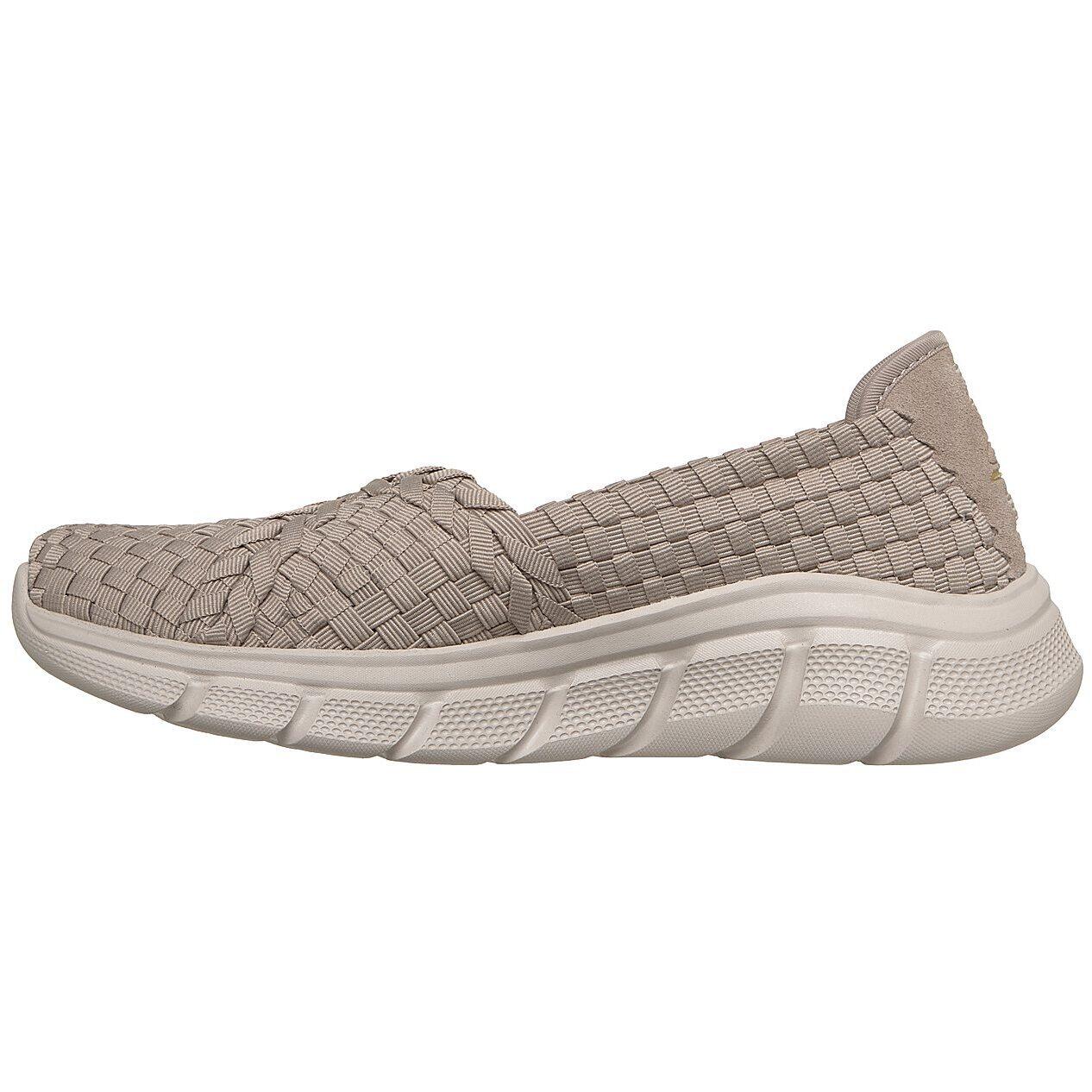 Appartamenti Skechers Bobs B Flex - Flex Web, Beige, Donne 5/5