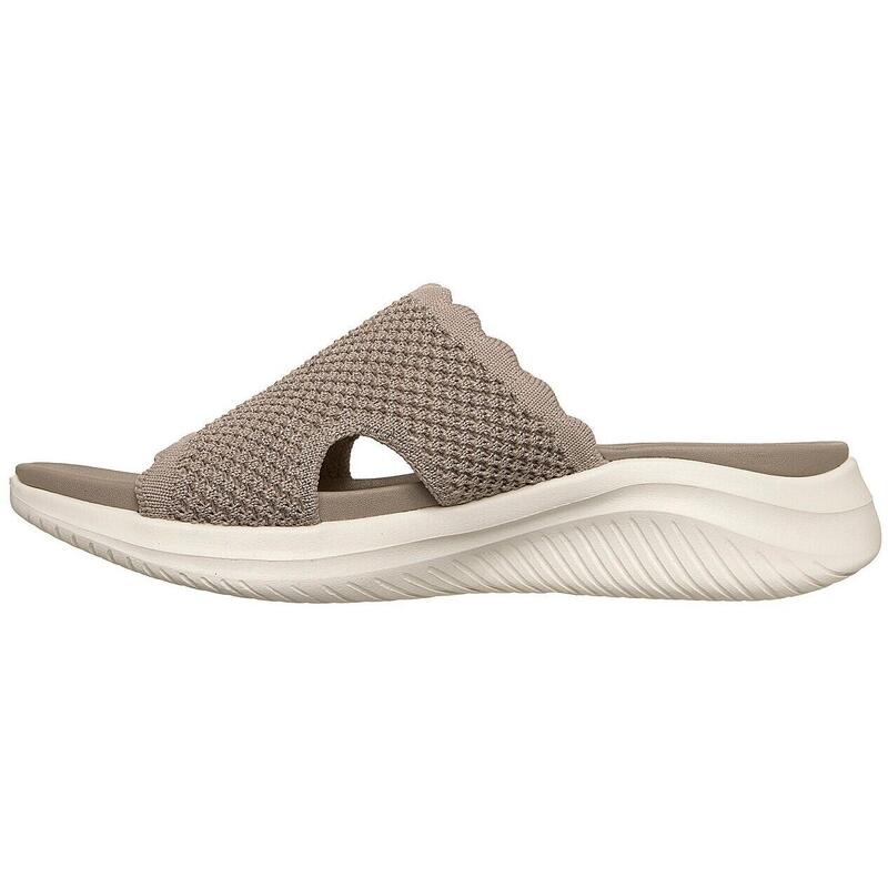 Slapi femei Skechers Ultra Flex 3.0 Sandal-bring I, Bej