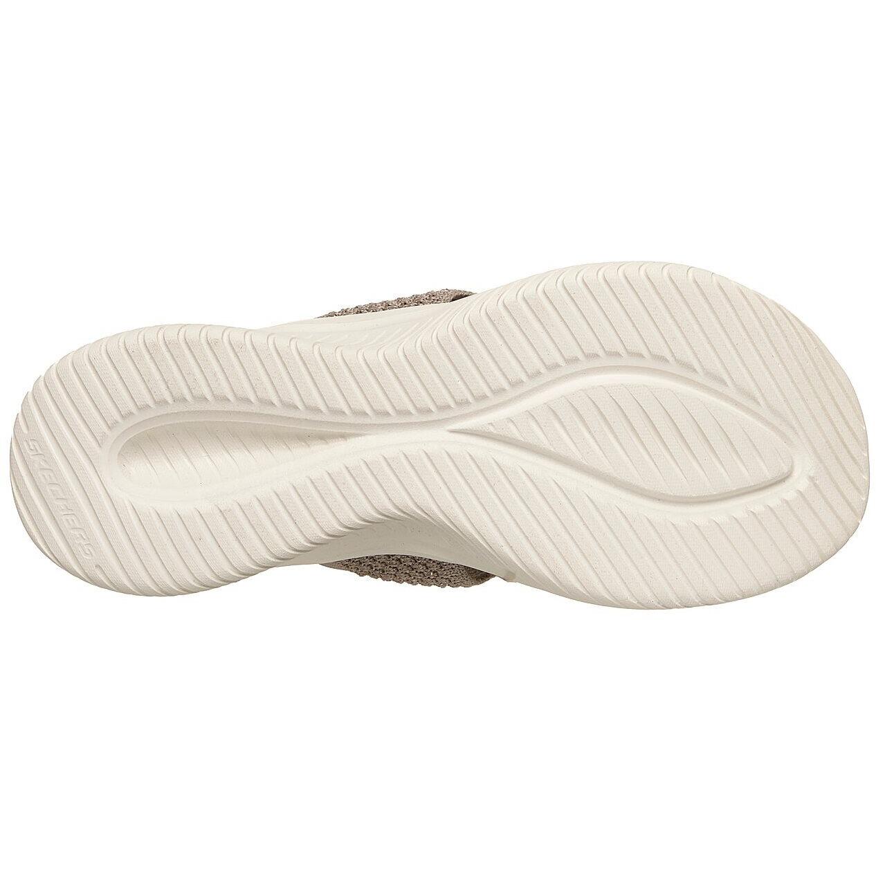 Slaan Skechers Ultra Flex 3.0 Sandal-bring I, Beige, Dames 4/5
