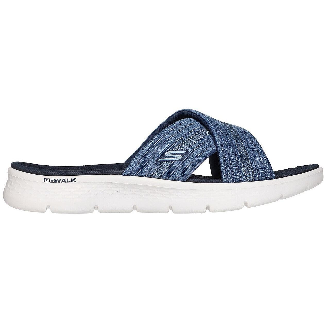 Schiaffi Skechers Go Walk Flex - Impress, Blu, Donne 3/5