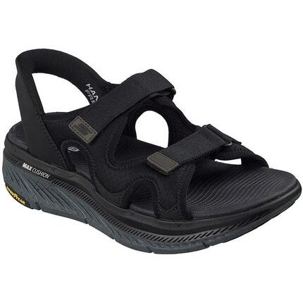 Sandalias Skechers Max Cushioning Premier 2.0 Sa, Negro, Hombre