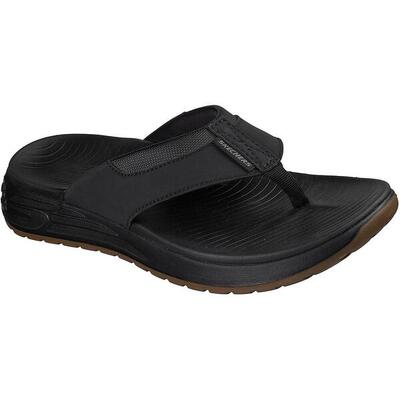 Slaan skechers street retro jogger-tate, zwart, mannen