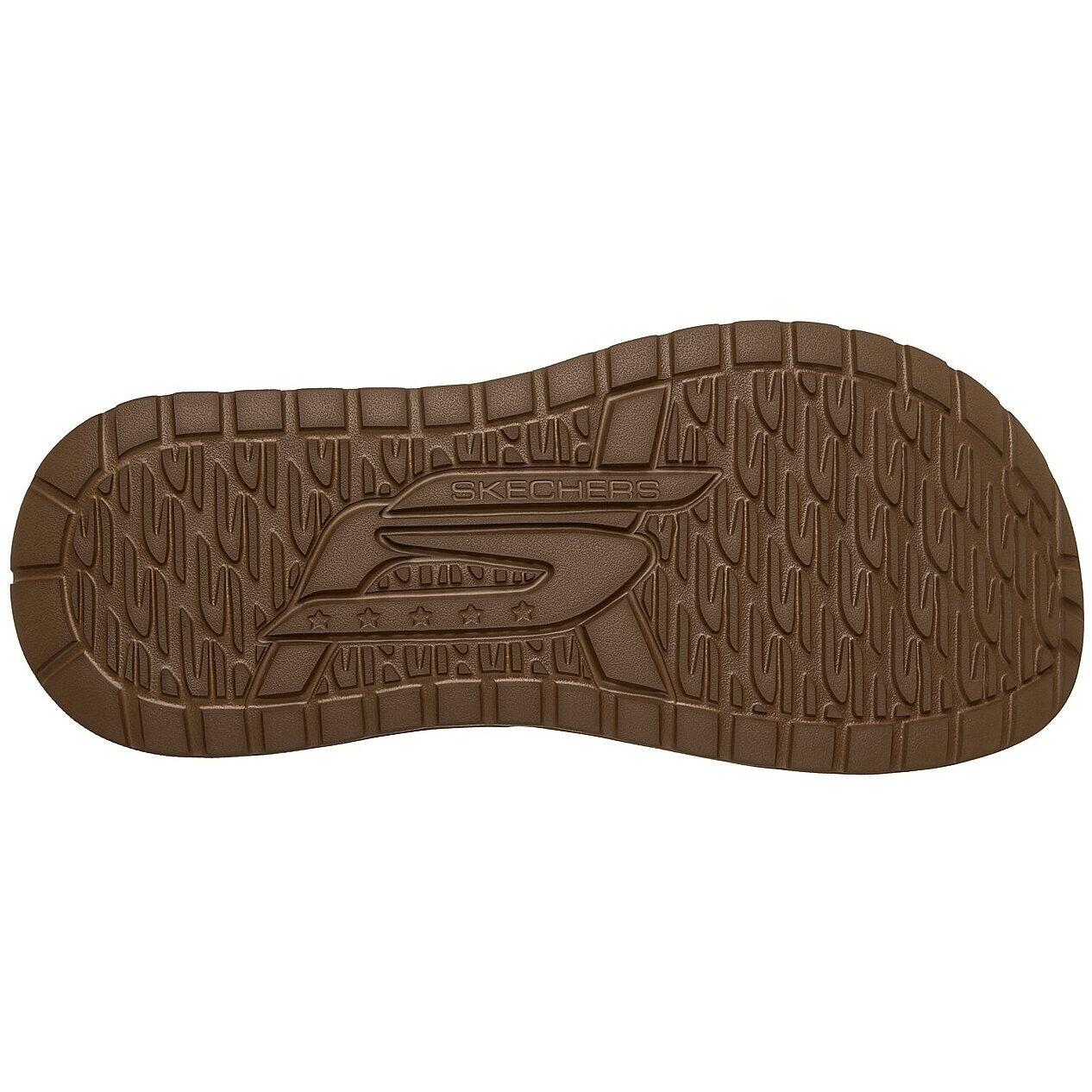 Slaan Skechers Street Retro Jogger-tate, Bruin, Mannen 4/5