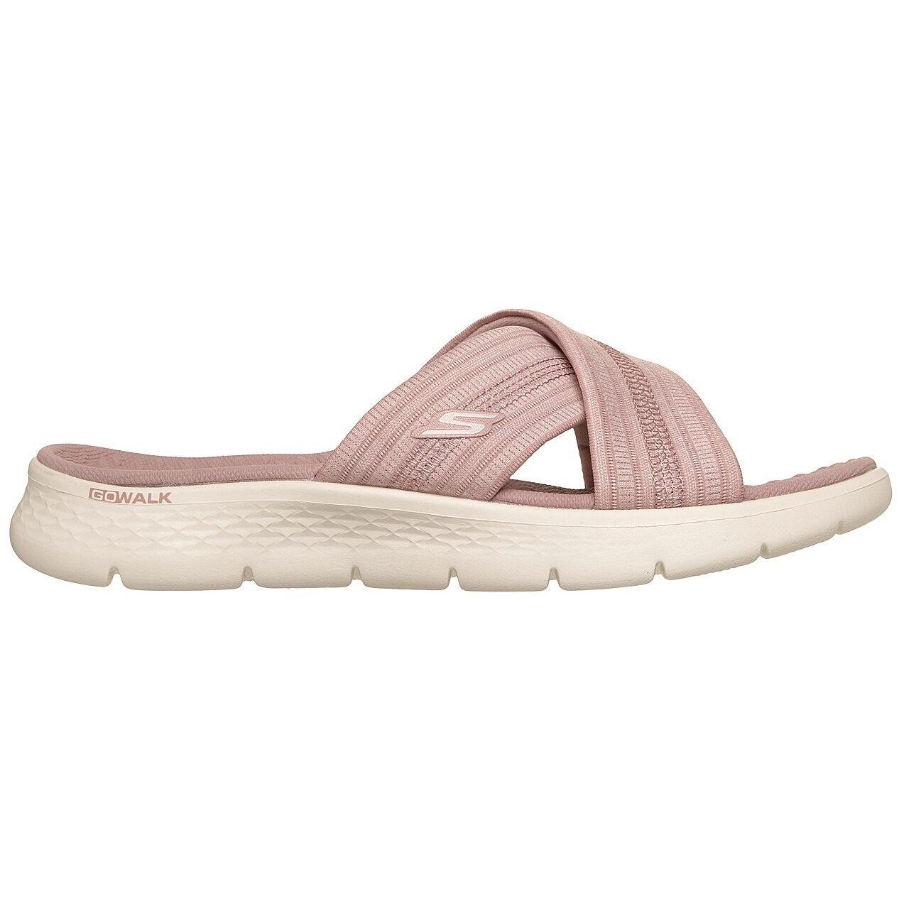 Tapas Skechers Go Walk Flex - Impress, Cor de rosa, Mulheres 3/5