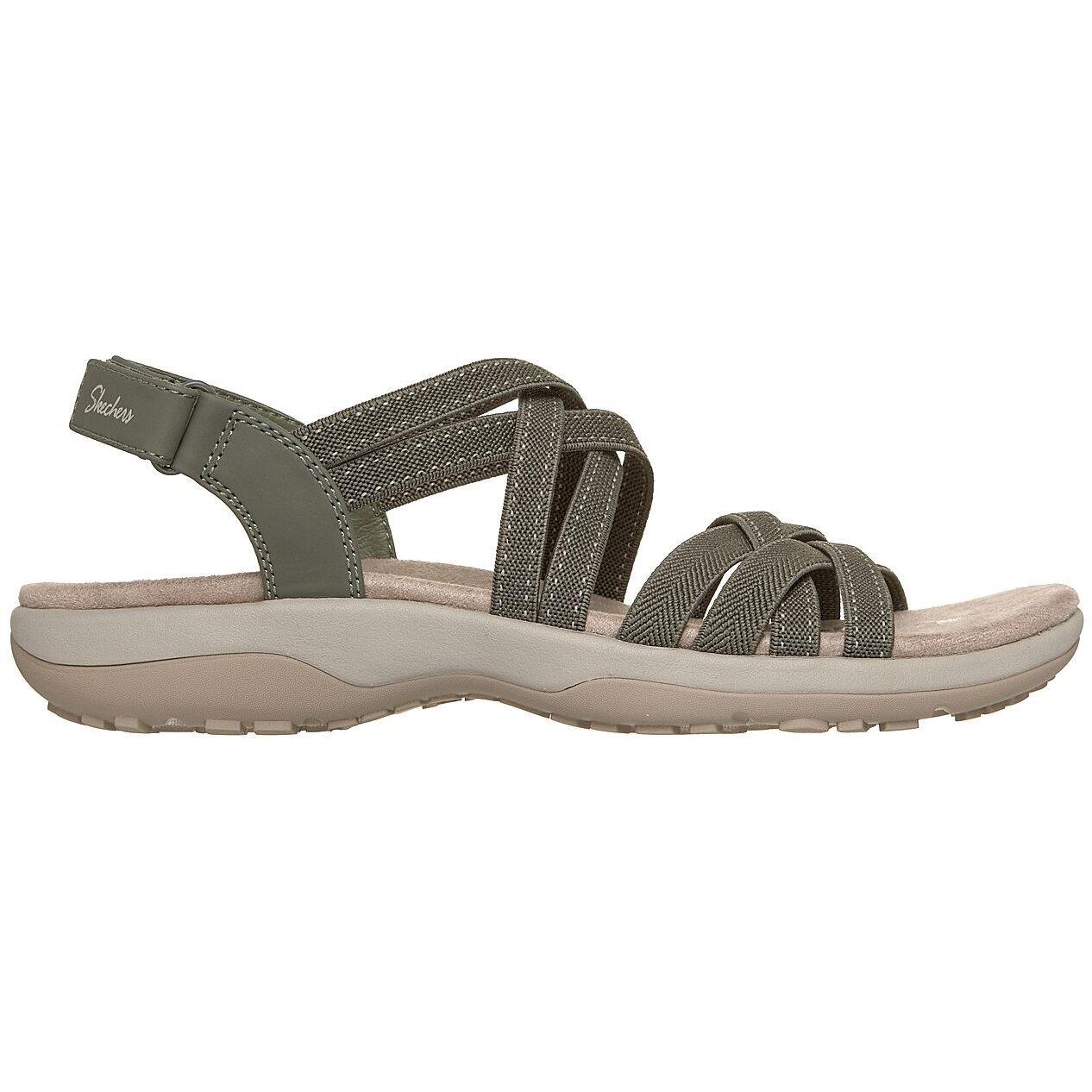 Sandales Skechers Reggae Slim - Summer Getaway, Vert, Femmes 3/5