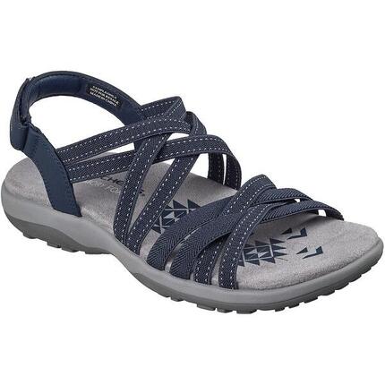 Sandalen Skechers Reggae Slim - Summer Getaway, Blau, Damen