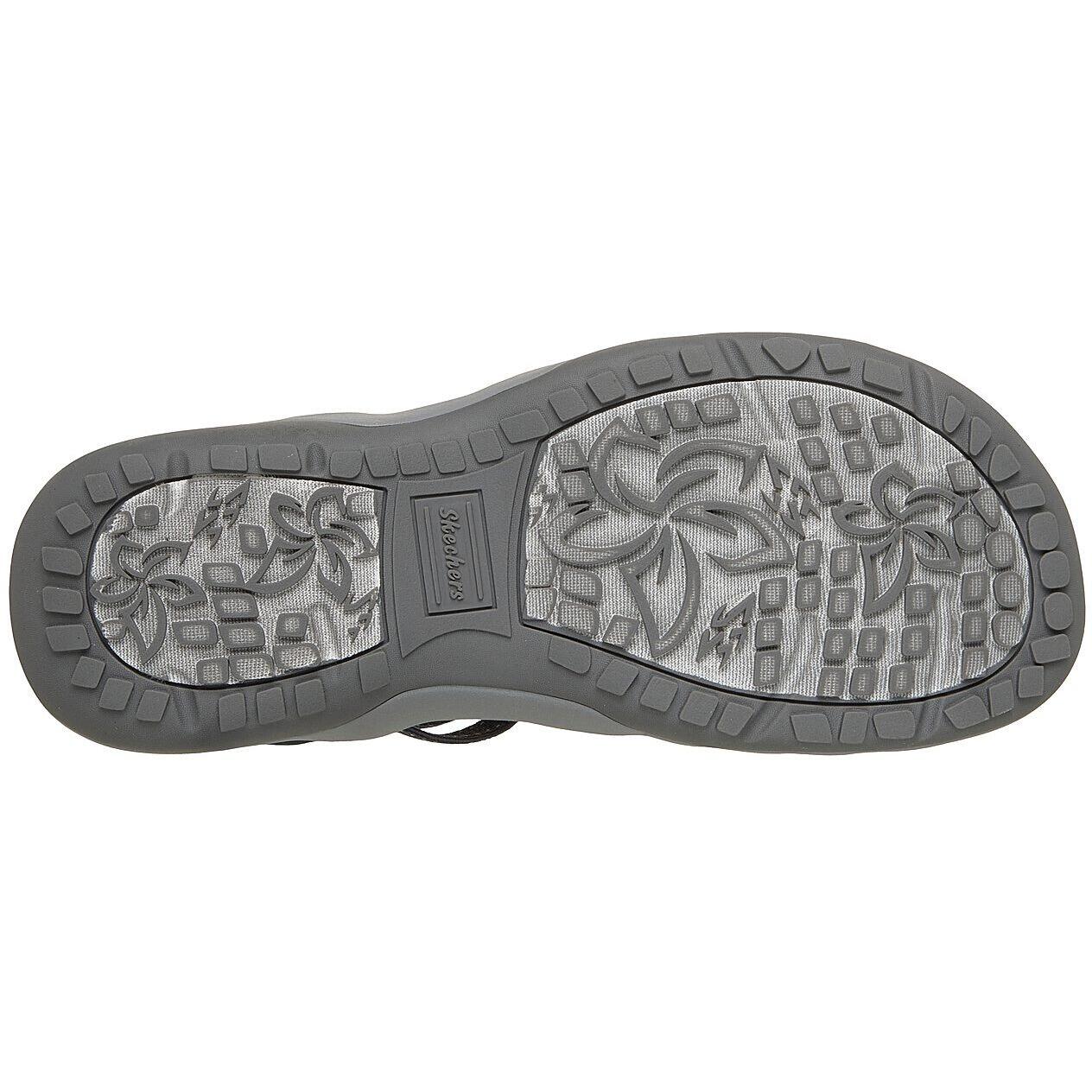 Sandales Skechers Reggae Slim - Summer Getaway, Bleu, Femmes 4/5