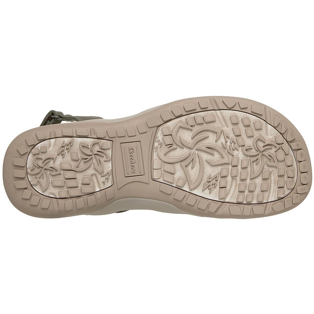 Sandales Skechers Reggae Slim - Summer Getaway, Vert, Femmes 4/5