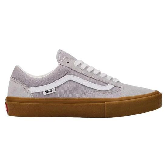 Zapatillas Grises Vans Old Skool Gum Silver Cómodas y Ligeras