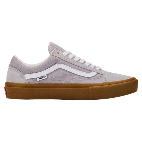 Zapatillas Grises Vans Old Skool Gum Silver Cómodas y Ligeras 4/4
