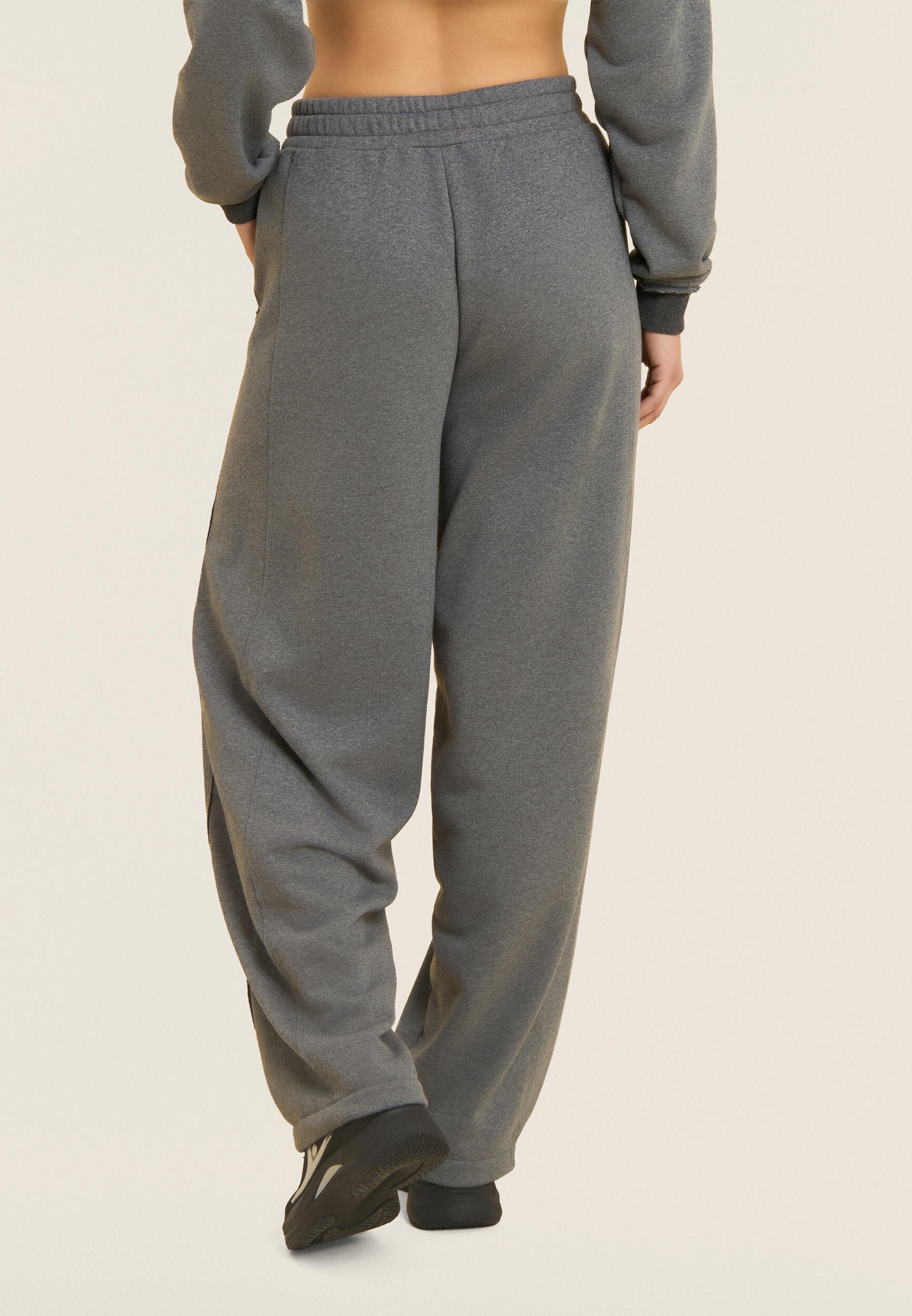 Pantalón deportivo jaspeado con pernera globo Freddy x ELITE 3/4