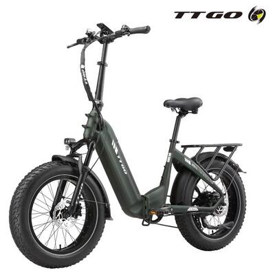 Elektrische hybride fiets brede band sport f6boost lange afstand grijs