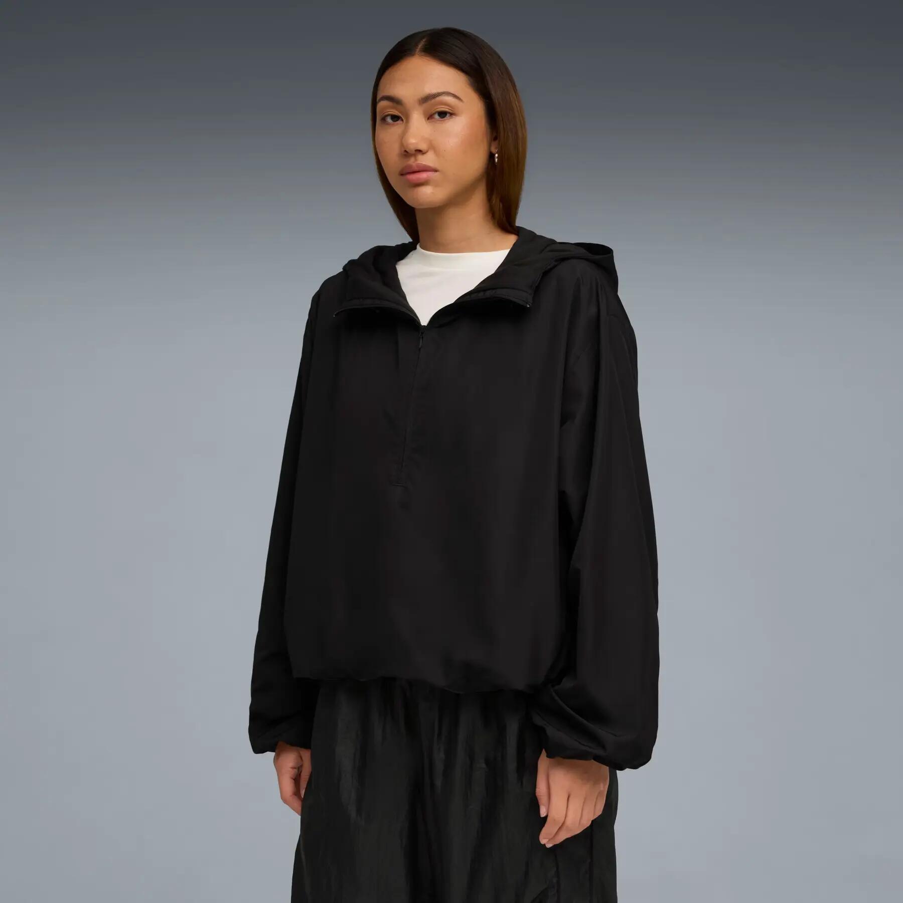 Chaqueta impermeable oversized half-zip mujer Puma 3/6