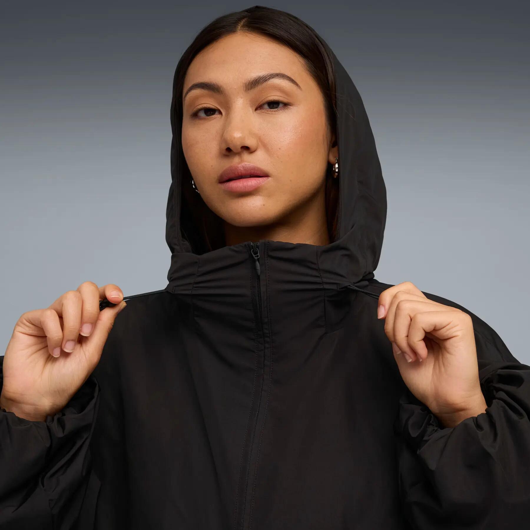 Chaqueta impermeable oversized half-zip mujer Puma 4/6