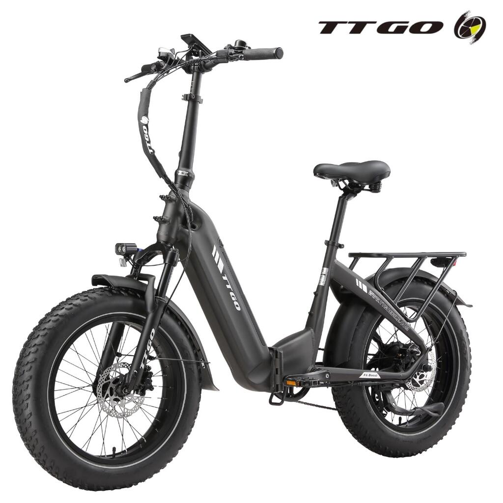 Electric hybrid bike fat tire sport F6Boost long range gray