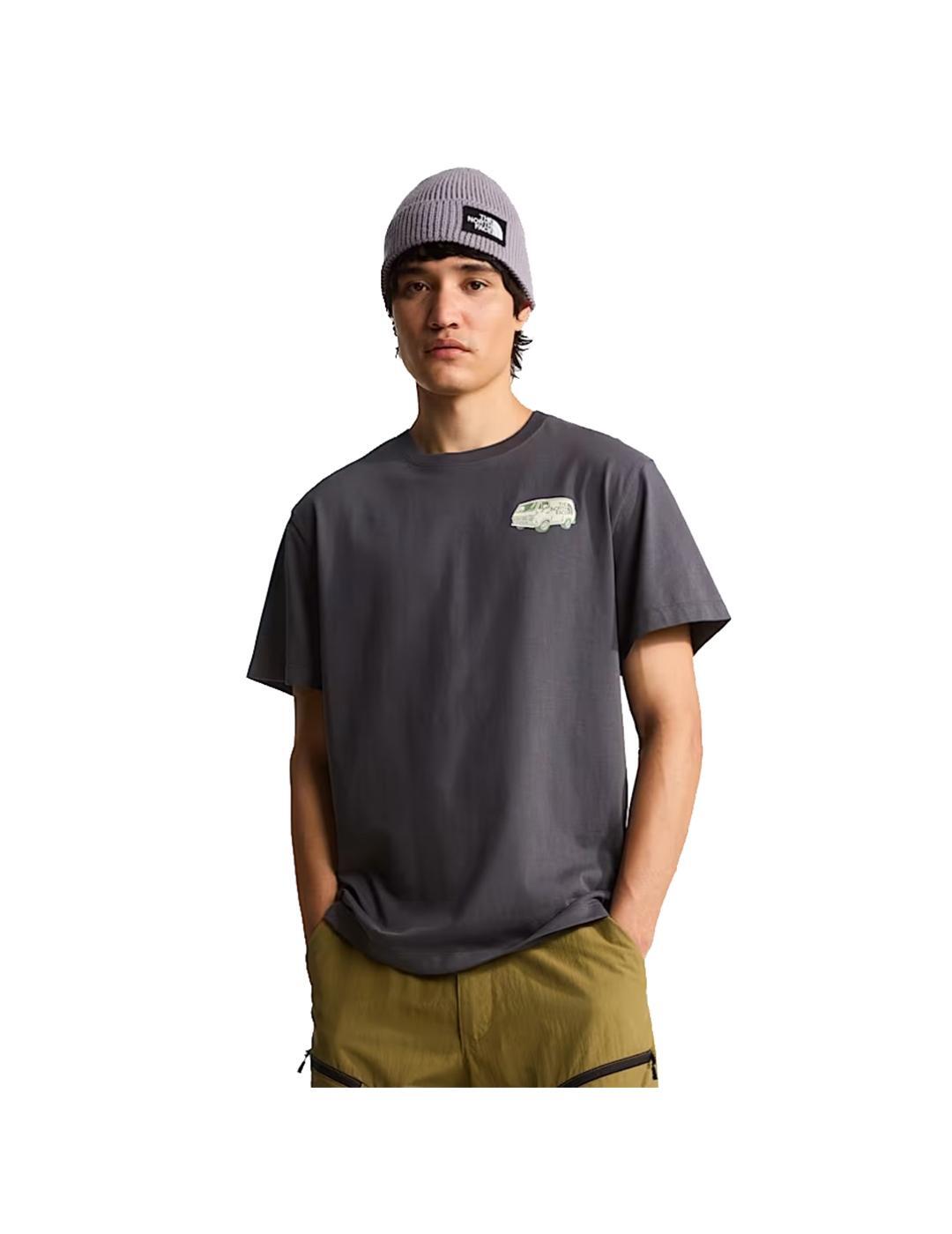 T-shirt pour homme The North Face Van Life Gris. 3/7