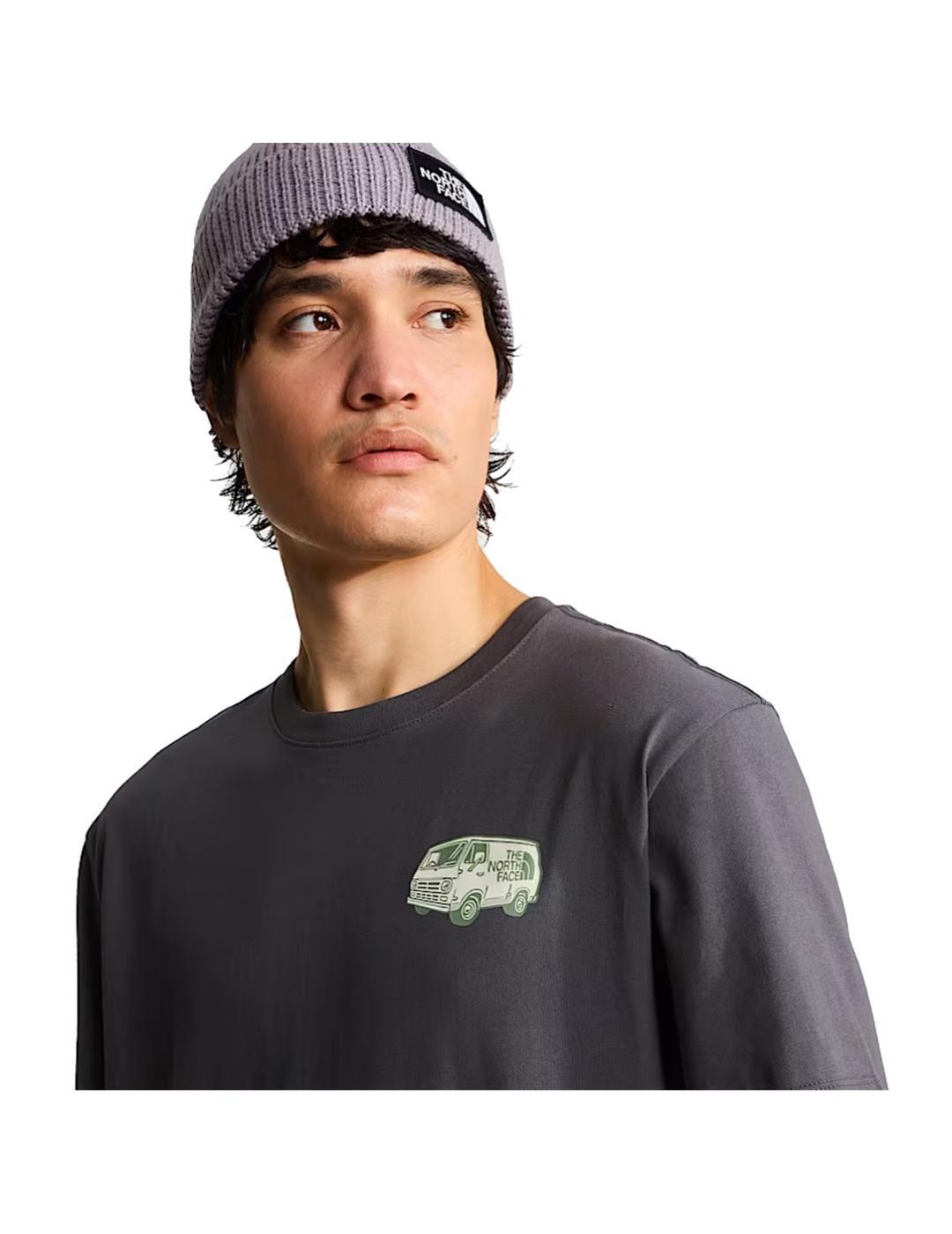 T-shirt pour homme The North Face Van Life Gris. 5/7