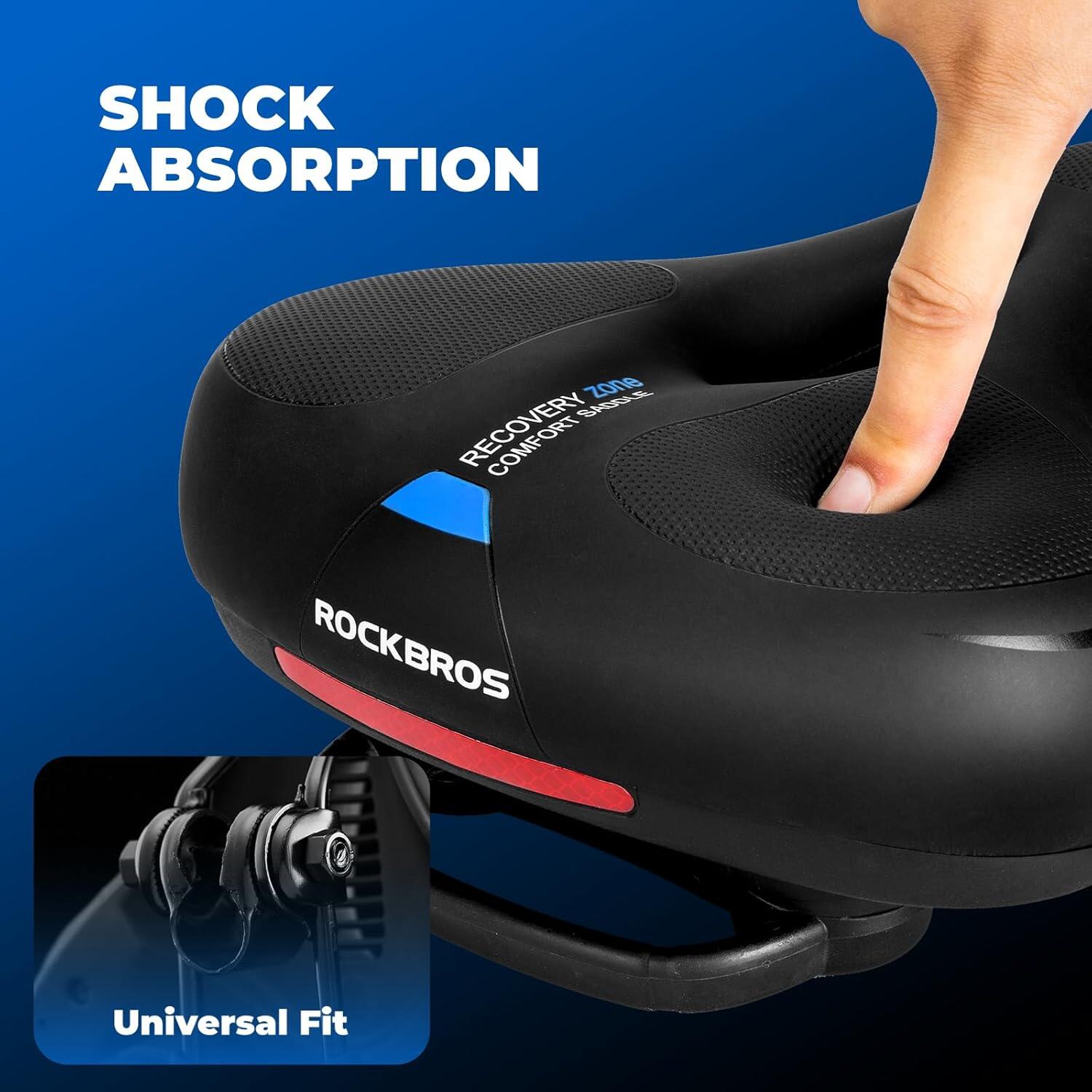 ROCKBROS Fahrradsattel Sattel Fahrradsitz Gel 5/6