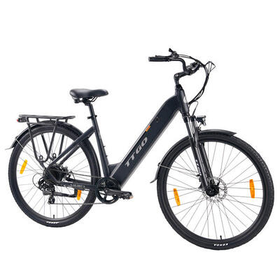 HZ-28ST Bicicletta elettrica 28" alluminio sospensione disco 700C 7V 250W