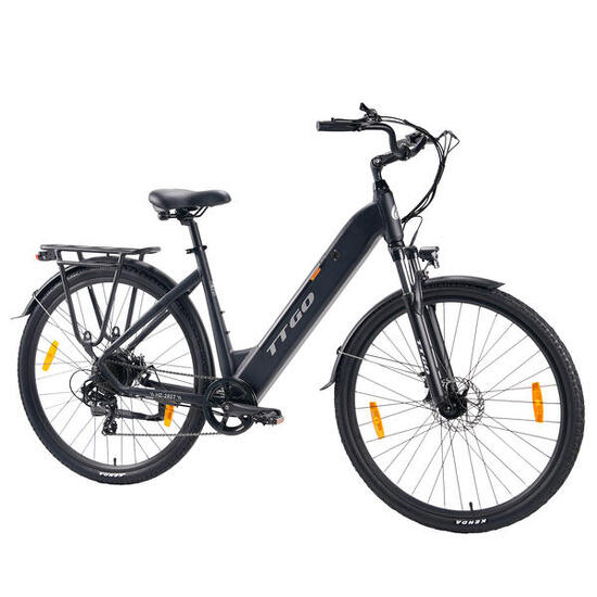 HZ-28ST Bicicletta elettrica 28" alluminio sospensione disco 700C 7V 250W