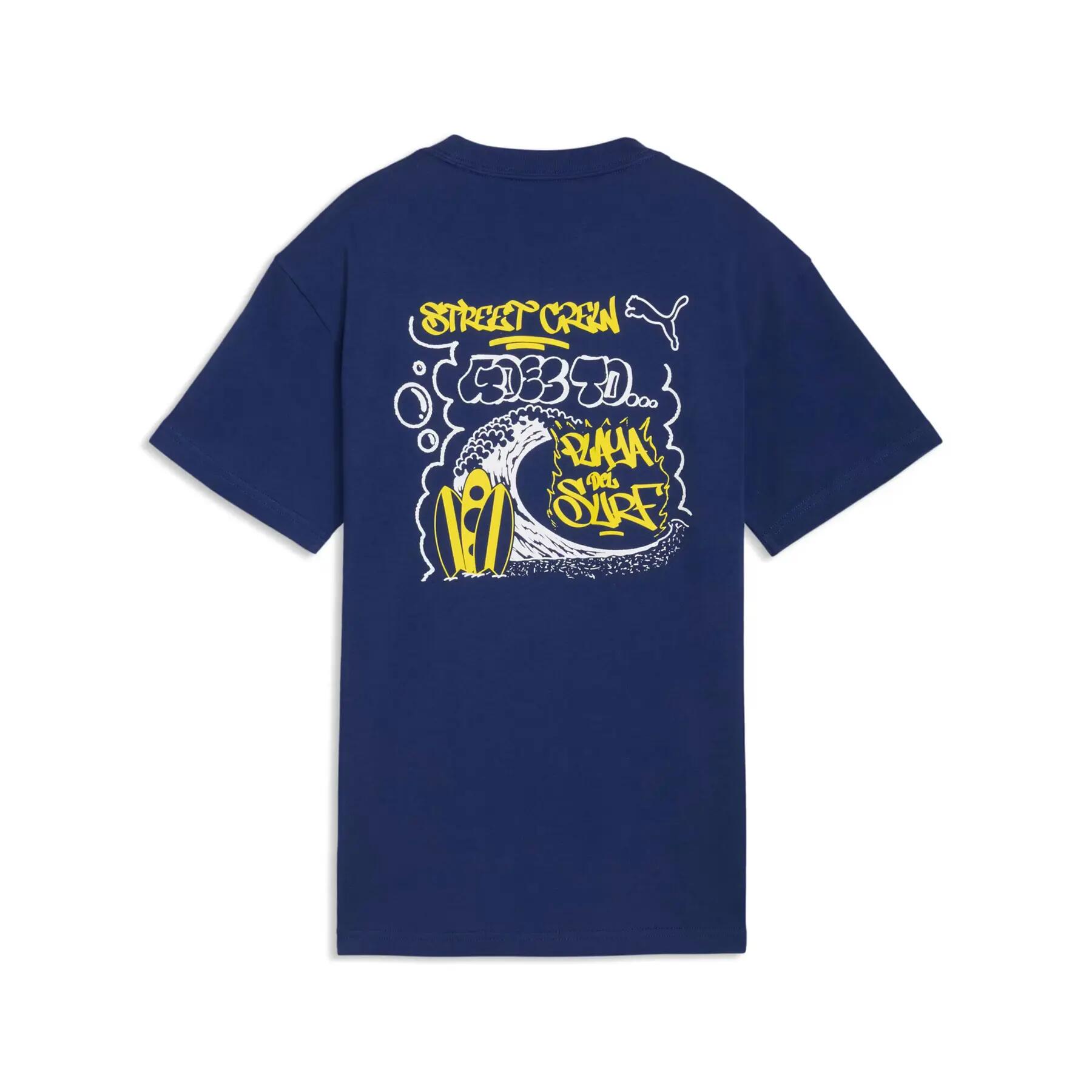 T-shirt bambino Puma MID90s Graphic 2/5