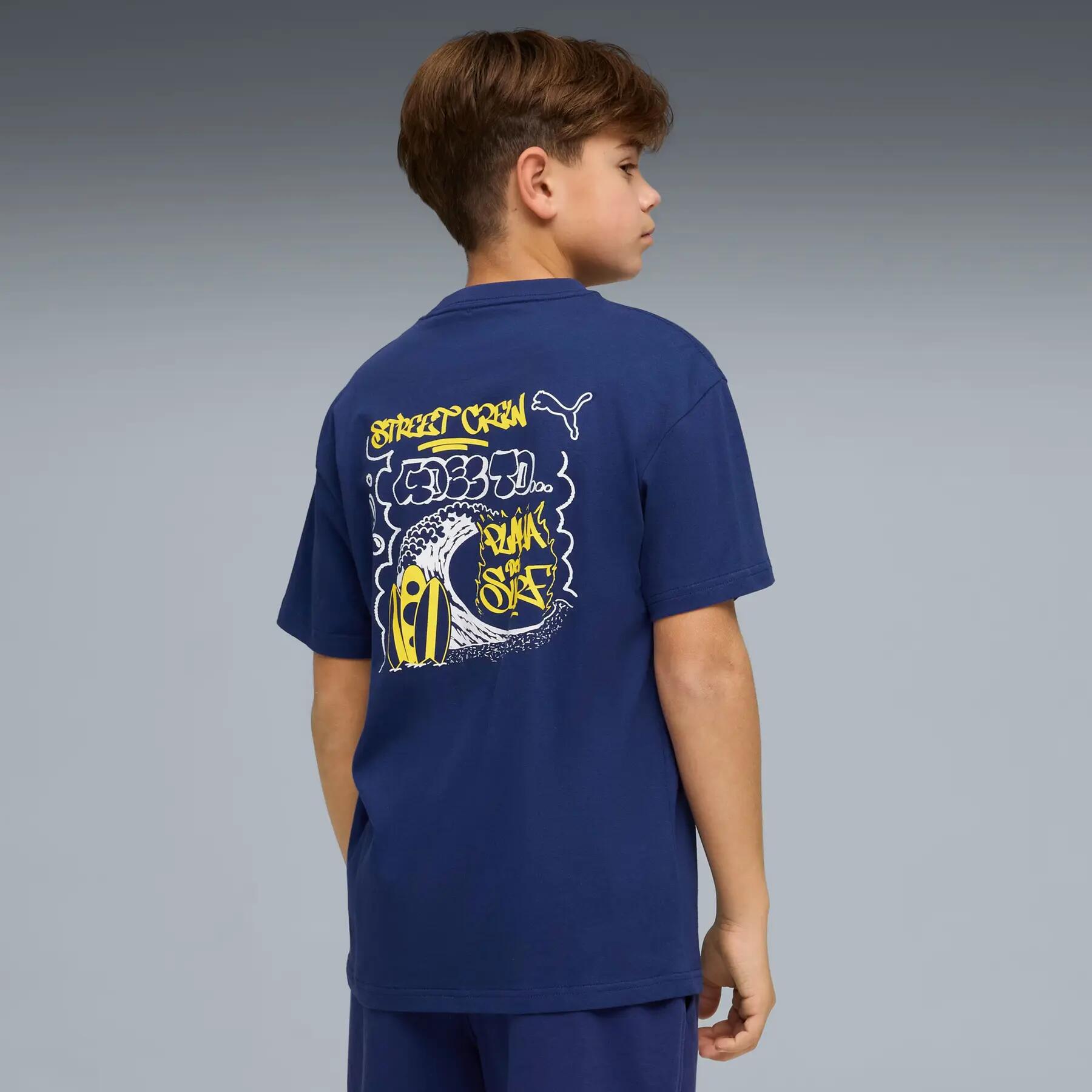 T-shirt bambino Puma MID90s Graphic 4/5