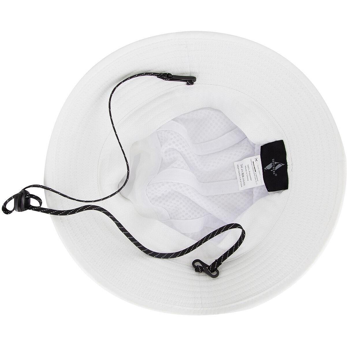 Basque Skechers Liberated Mesh Bucket Hat, Blanc, Unisexe 5/5