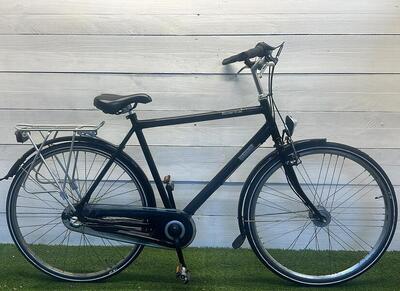 Sparta stadsfiets 28", 57 cm, 3 versnellingen, zwart