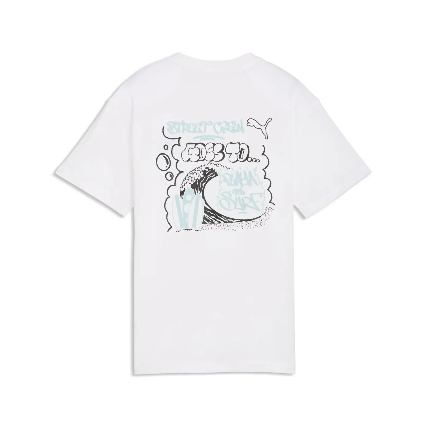 T-shirt bambino Puma MID90s Graphic 2/5
