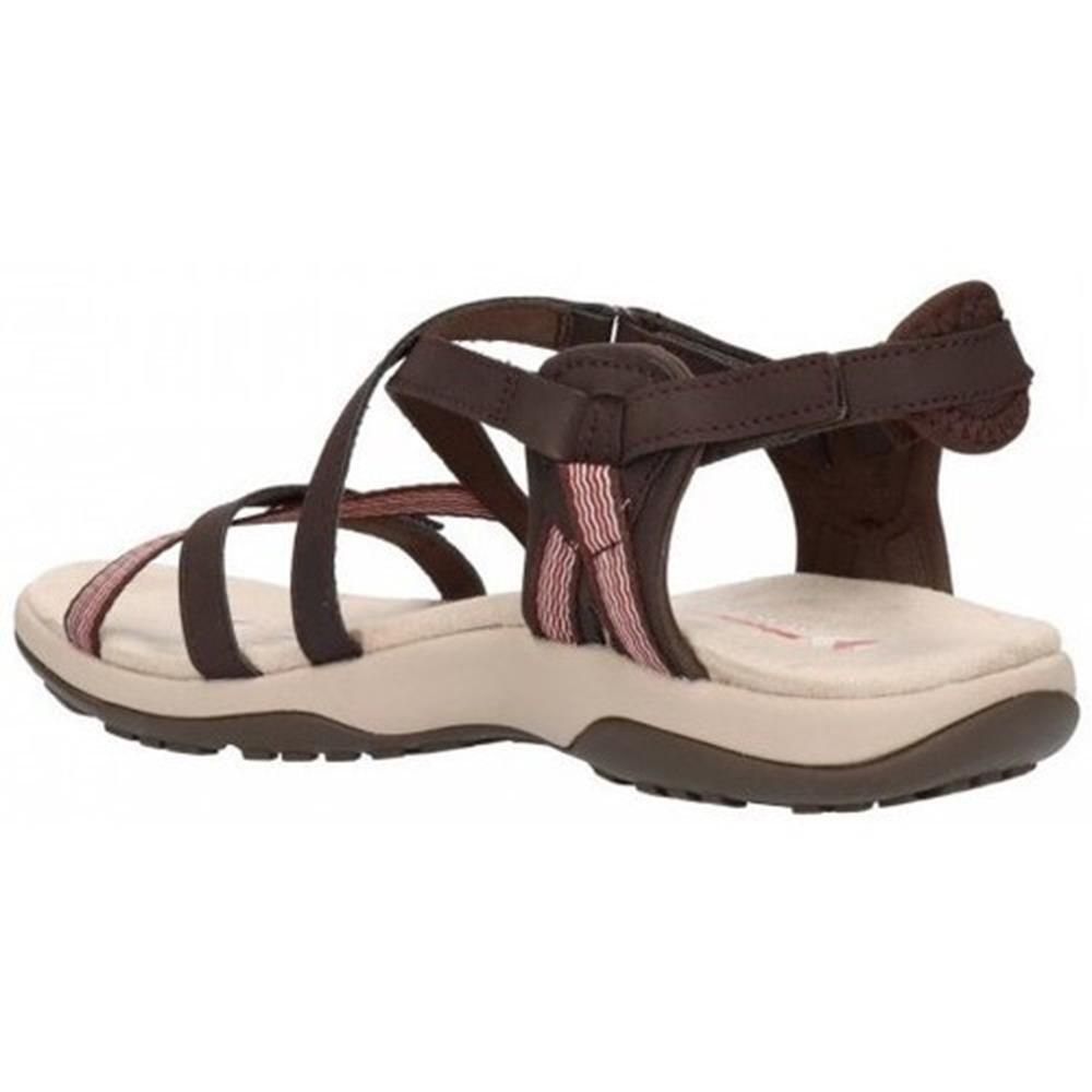 SANDALE Caminar FEMME Skechers Reggae Slim Sun Array MARRON 5/7