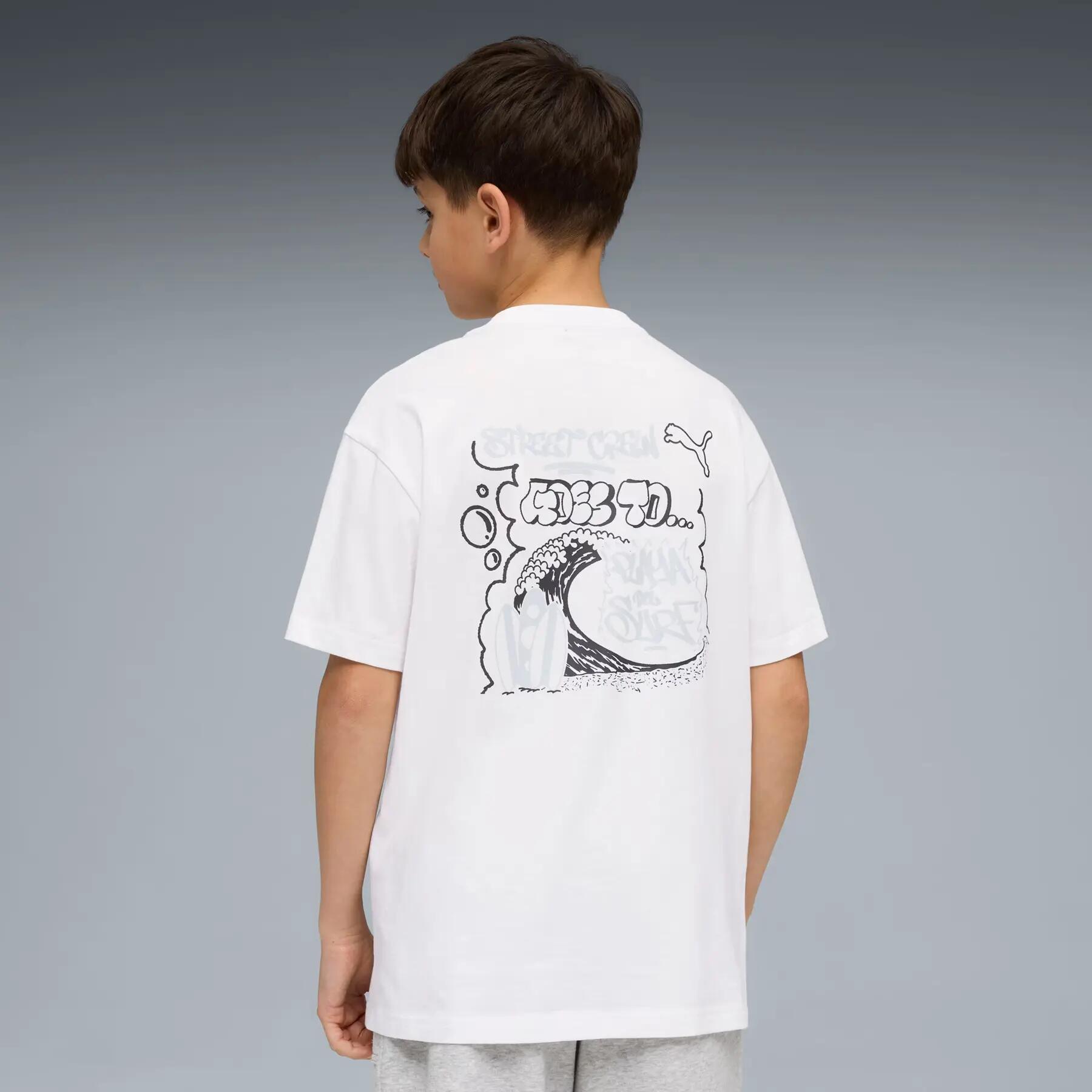 T-shirt bambino Puma MID90s Graphic 4/5