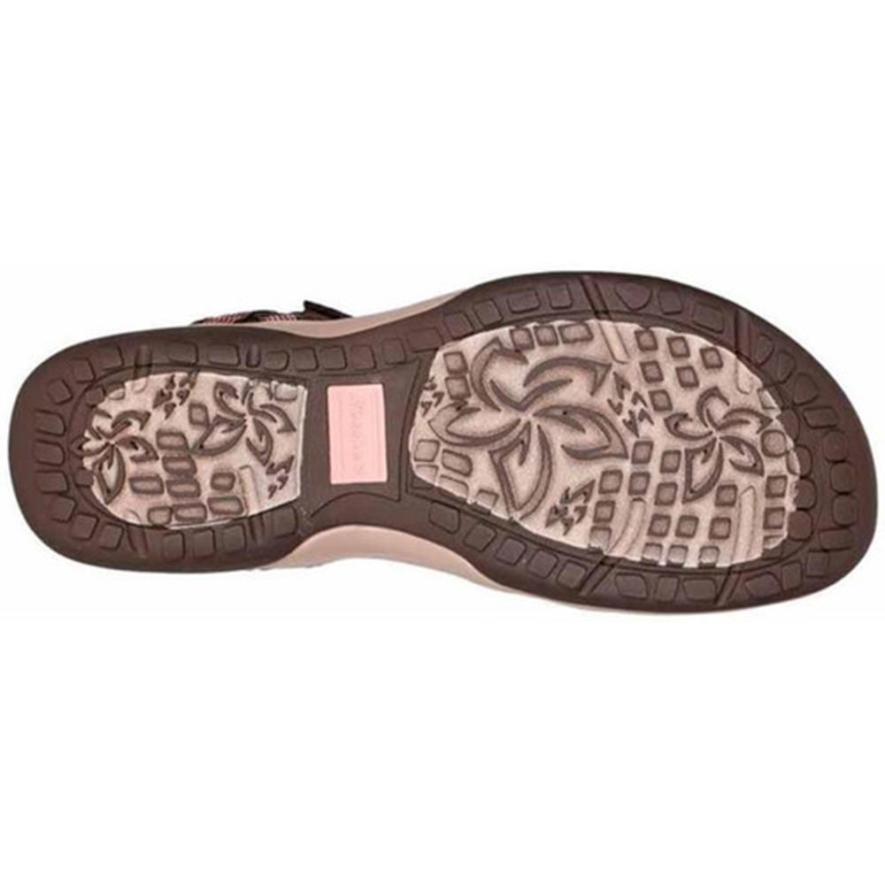 SANDALE Caminar FEMME Skechers Reggae Slim Sun Array MARRON 4/7