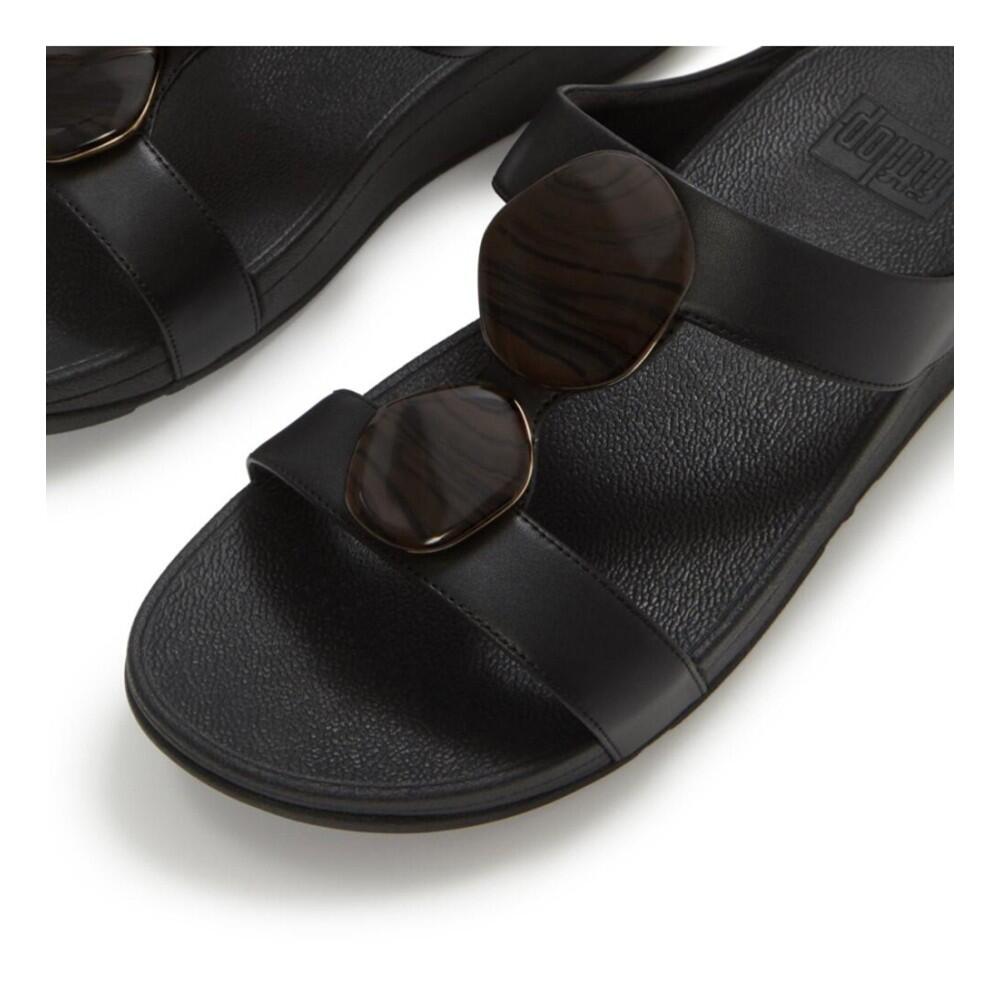 Fino Marbled-stone Negro - Chanclas Mujer Fitflop Confort 3/7