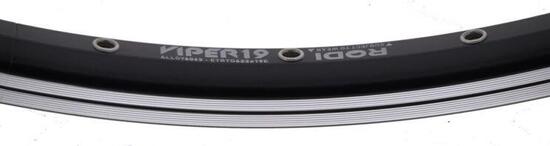 Jante Rodi Viper 28 (622) 19 mm noire usinée