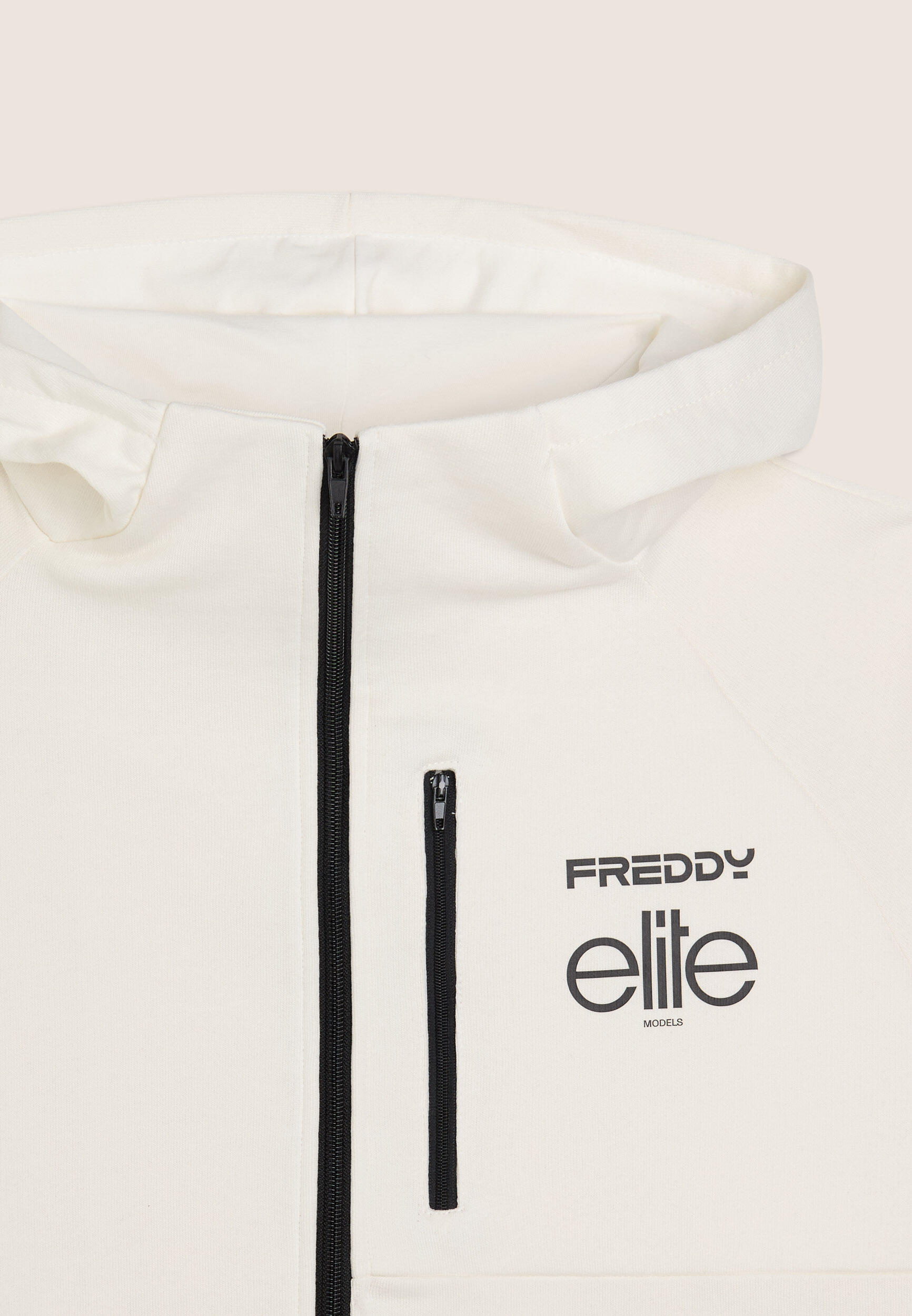 Sweat-shirt Homme à fermeture éclair intégrale et capuche, Freddy pour ELITE 3/3