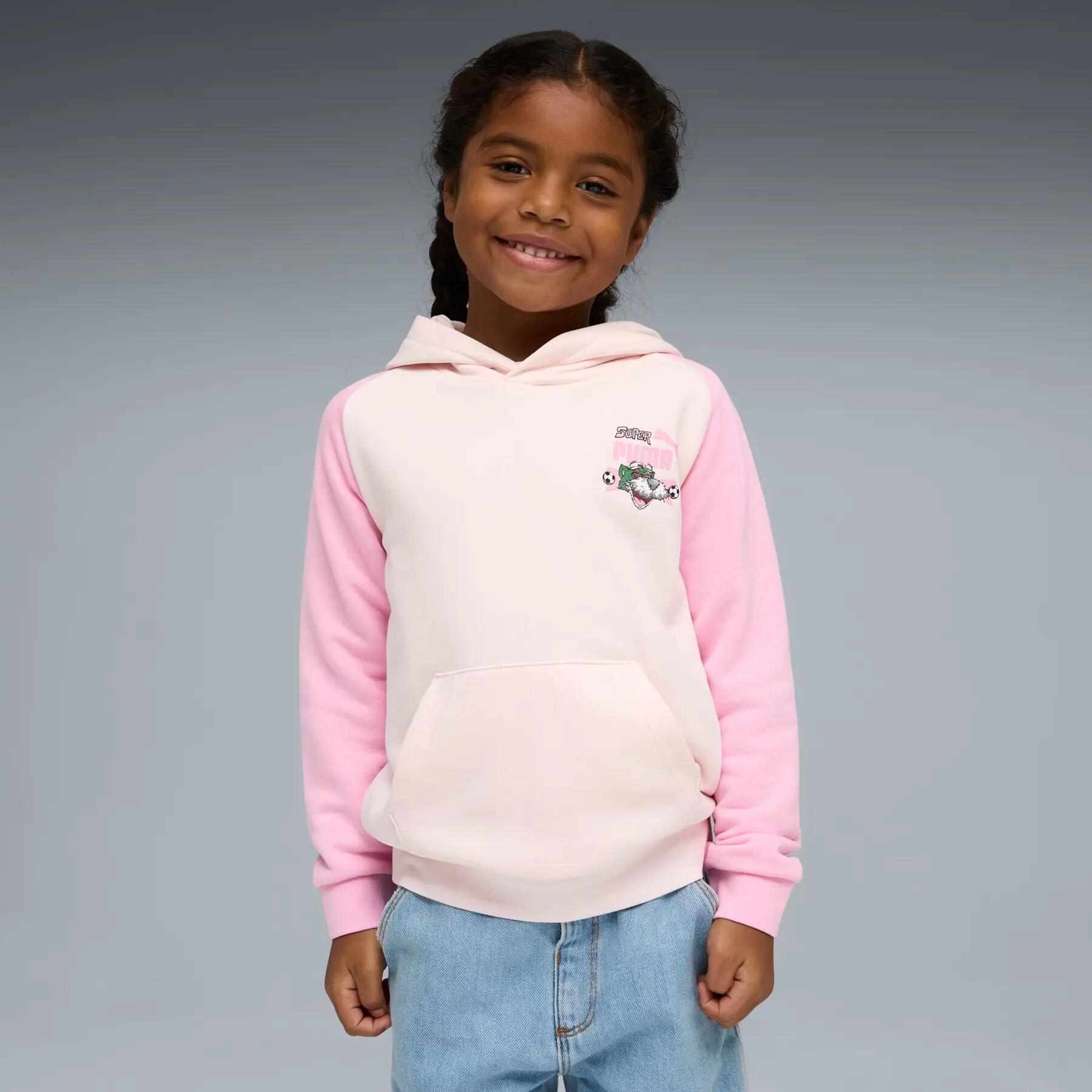 Felpa con cappuccio bambino Puma Super 2/5