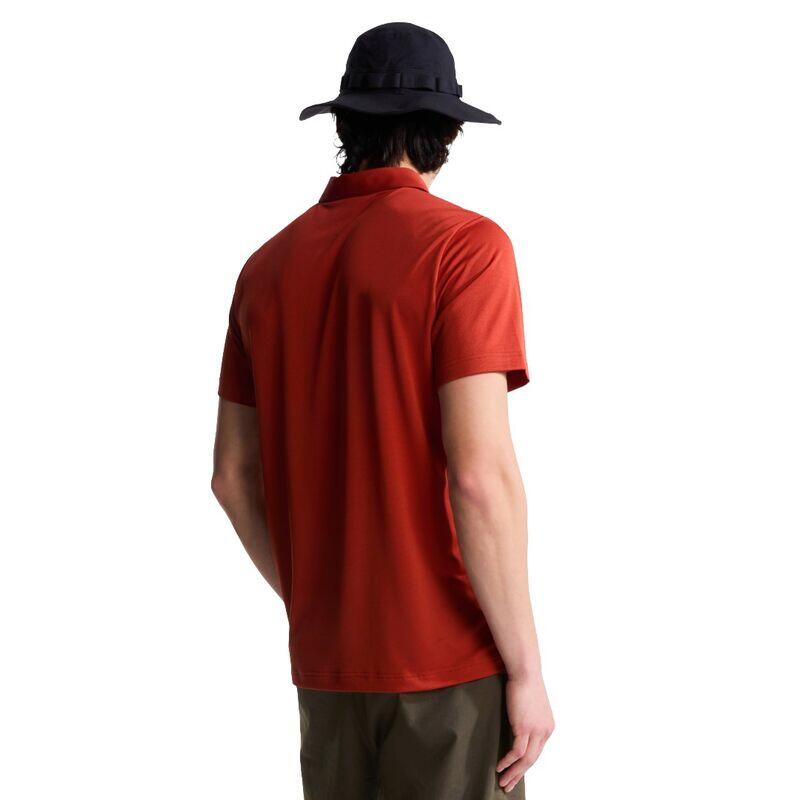 Polo The North Face Tanken da uomo, maniche corte, rosso 4/5
